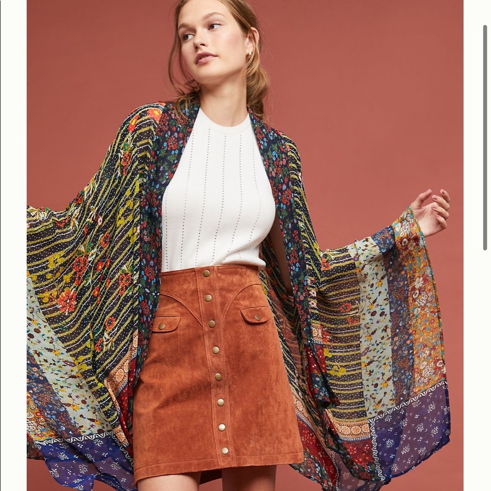 Anthropologie Liza Kimono